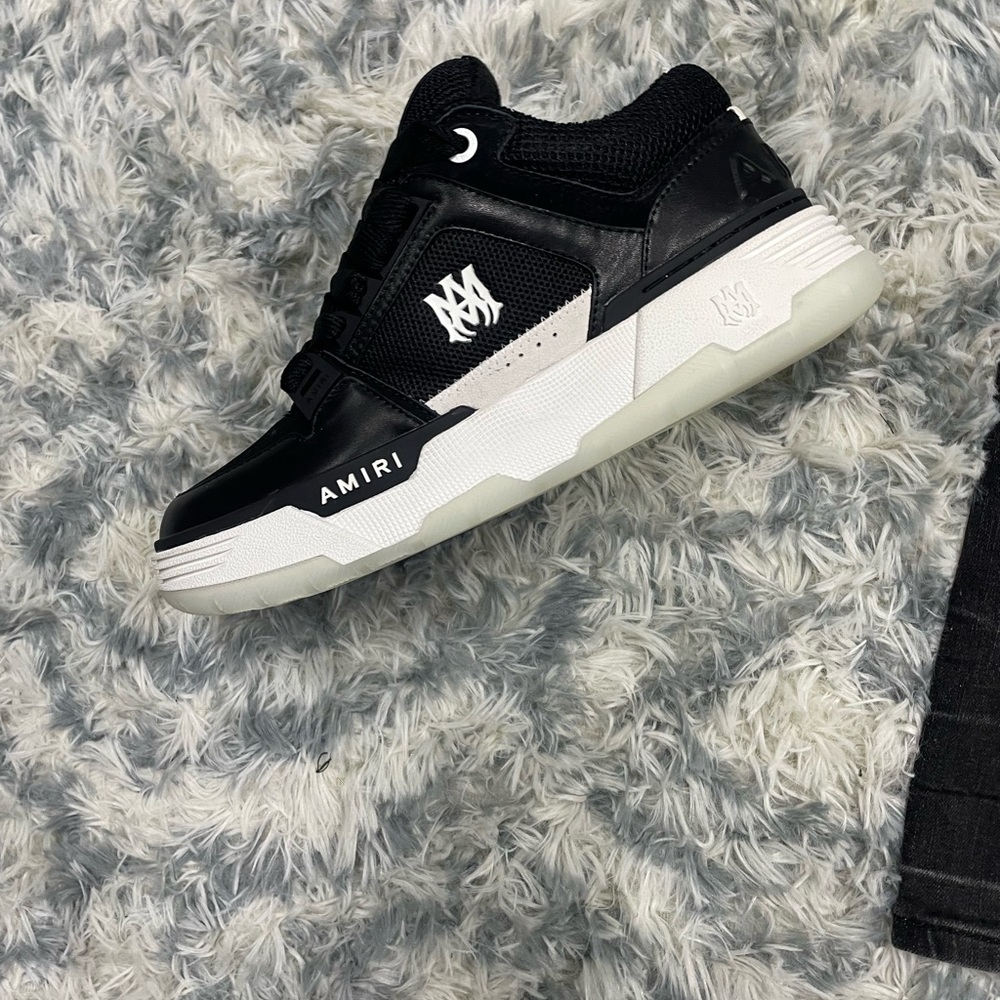 Amiri Black and White Sneakers